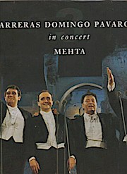 Bild des Verkufers fr Carreras Domingo Pavarotti in concert. MEHTA [Vinyl LP] zum Verkauf von Schrmann und Kiewning GbR