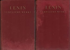 W.I. Lenin: Sämtliche Werke. Band XX. 1. Hlbd. und 2. Hlbd. Die Revolution 1917. Vom Sturz des Za...