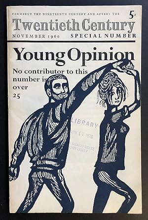 Seller image for The Twentieth Century, Volume 168, Number 1005 (November 1960) - includes an article on J. D. Salinger by David Leitch for sale by Philip Smith, Bookseller