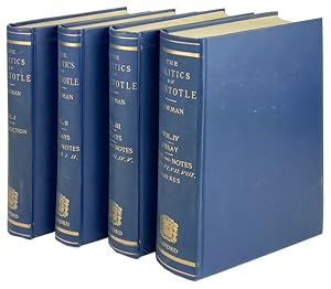 Bild des Verkufers fr The Politics of Aristotle: With an Introduction, Two Prefatory Essays and Notes Critical and Explanatory [Four volume set, with:] Volume I: Introduction to the Politics; Volume II: Prefatory Essays Books I and II - Text and Notes; Volume III: Two Essays Books III, IV, and V - Text and Notes; Volume IV: Essay on Constitutions Books VI-VIII - Text and Notes zum Verkauf von Capitol Hill Books, ABAA