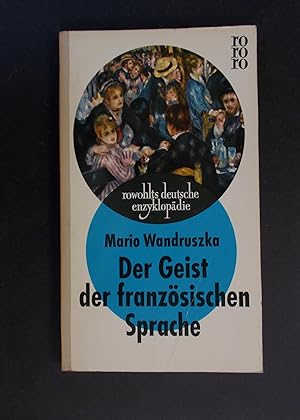 Seller image for Der Geist der franzsischen Sprache for sale by Antiquariat Strter