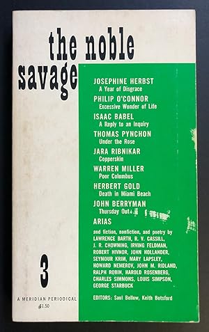 The Noble Savage 3 (May 1961) - includes Under the Rose by Thomas Pynchon (an early version of a ...