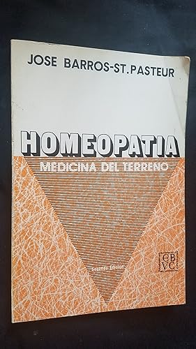 Imagen del vendedor de Homeopatia Medicina Del Terreno a la venta por Libreria Babel