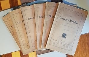 THE OVERLAND MONTHLY. Volume I, #1-6 with AUTOGRAPH LETTER SIGNED (ALS) by Harte
