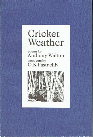 Seller image for Cricket Weather for sale by Blue Whale Books, ABAA
