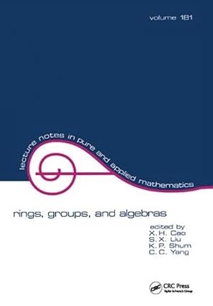 Immagine del venditore per Rings, Groups, and Algebras (Hardcover) venduto da CitiRetail