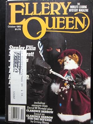 Seller image for ELLERY QUEEN'S MYSTERY - Oct, 1983 for sale by The Book Abyss