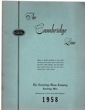 The Cambridge Line. The Cambridge Glass Company of Cambridge, Ohio PRODUCT GUIDE 1958. Two Identi...