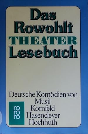 Bild des Verkufers fr Das Rowohlt-Theater-Lesebuch. zum Verkauf von Antiquariat Bookfarm