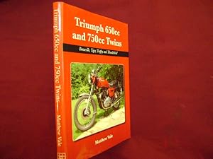 Seller image for Triumph 650cc and 750cc Twins. Bonneville, Tiger, Trophy and Thunderbird. for sale by BookMine