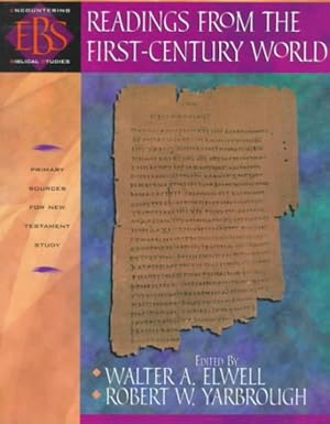 Immagine del venditore per Readings from the First-Century World : Primary Sources for New Testament Study venduto da GreatBookPricesUK