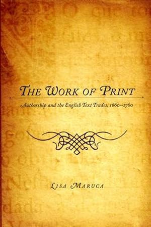 Seller image for The Work of Print (Hardcover) for sale by CitiRetail