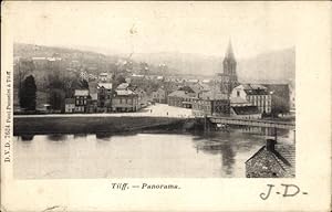 Ansichtskarte / Postkarte Tilff Esneux Wallonien Lüttich, Panorama vom Ort