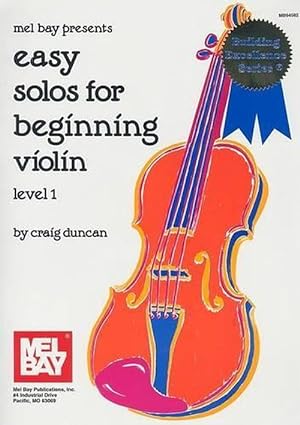 Seller image for Easy Solos For Beginning Violin, Level 1 (Paperback) for sale by CitiRetail