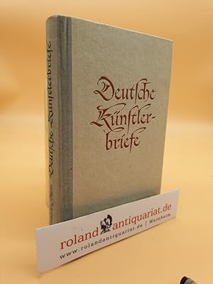 Seller image for Deutsche Knstlerbriefe des 19. Jahrhunderts : Briefe, Tagebuchbltter, Bekenntnisse / Hrsg. von Gerhard Peters / Maximilian-Bcherei ; Bd. 4 for sale by Roland Antiquariat UG haftungsbeschrnkt