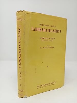 Seller image for Tadhkaratul-Auliya: or Memoirs of Saints, Parts I & II. for sale by ROBIN SUMMERS BOOKS LTD