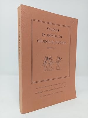 Immagine del venditore per Studies in Honor of George R. Hughes (Studies in Ancient Oriental Civilization, No. 39). venduto da ROBIN SUMMERS BOOKS LTD