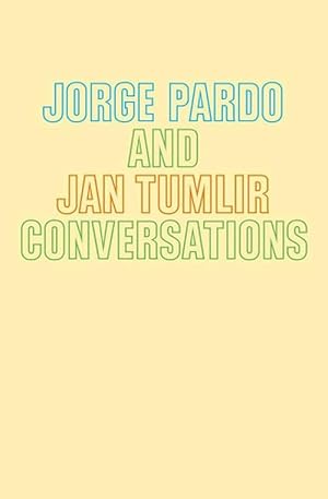 Seller image for Jorge Pardo & Jan Tumlir: Conversations (Paperback) for sale by CitiRetail