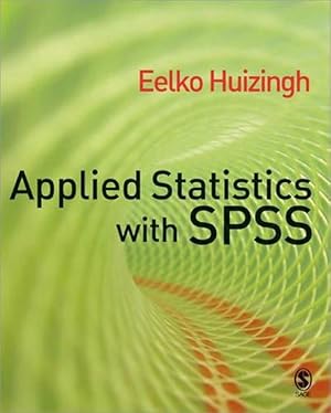 Image du vendeur pour Applied Statistics with SPSS (Paperback) mis en vente par CitiRetail