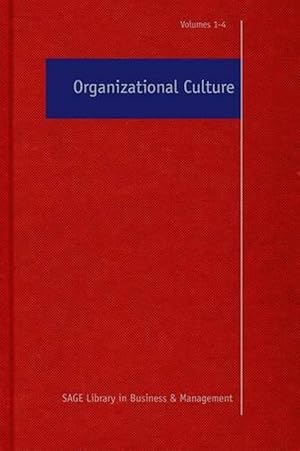 Seller image for Organizational Culture (Hardcover) for sale by CitiRetail
