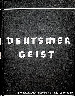 Bild des Verkufers fr Deutscher Geist. Das ewige Reich. II. Band. Herausgegeben von Hans Schwarz. zum Verkauf von ANTIQUARIAT.WIEN Fine Books & Prints