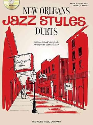 Image du vendeur pour New Orleans Jazz Styles Duets: Early Intermediate: 1 Piano, 4 Hands [With CD/DVD] (Paperback) mis en vente par CitiRetail