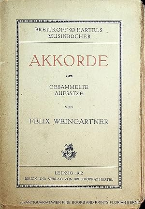 Akkorde : gesammelte Aufsätze