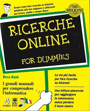 Seller image for Ricerche online for Dummies for sale by Libreria della Spada online