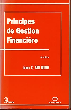 Principes de gestion financière