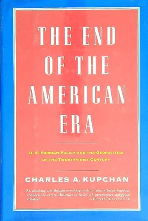 Bild des Verkufers fr The End of the American Era zum Verkauf von Librodifaccia