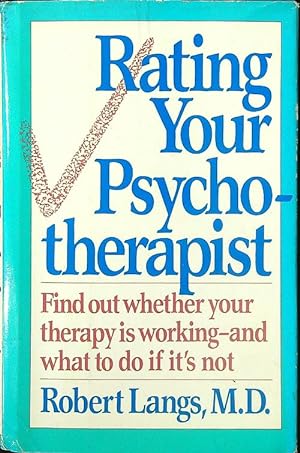 Seller image for Rating Your Psychotherapist for sale by Librodifaccia