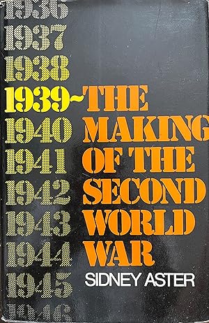 Imagen del vendedor de 1939: The Making of the Second World War a la venta por Object Relations, IOBA