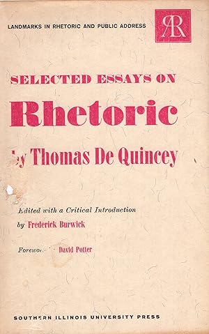 Bild des Verkufers fr Selected Essays on Rhetoric zum Verkauf von A Cappella Books, Inc.