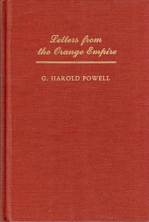 Seller image for Letters from the Orange Empire for sale by LEFT COAST BOOKS