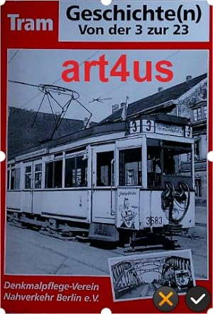 Seller image for Tram-Geschichte(n) : Von der 3 zur 23. for sale by art4us - Antiquariat