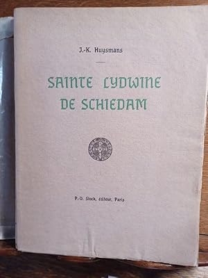 Bild des Verkufers fr Sainte Lydwine de Schiedam. zum Verkauf von Librairie L'Abac / Gimmic SRL