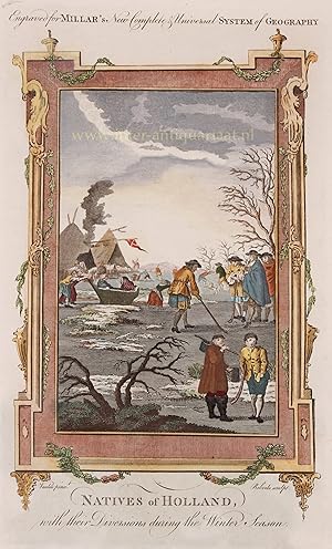 Bild des Verkufers fr Natives of Holland, with their diversions during the winter season zum Verkauf von Inter-Antiquariaat Mefferdt & De Jonge