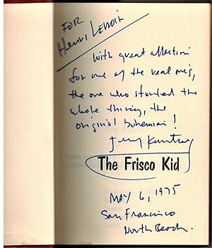 Seller image for (Important Beat Association Copy) The Frisco Kid for sale by Dale Steffey Books, ABAA, ILAB