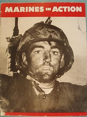 Image du vendeur pour Marines In Action A Review Of The U.S. Marine Corps' Operations In The Pacific Phase of World War II - From Samoa To Peleliu mis en vente par PB&J Book Shop