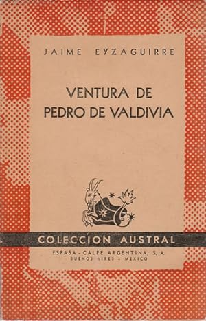 Bild des Verkufers fr Ventura de Pedro de Valdivia zum Verkauf von Librera Cajn Desastre