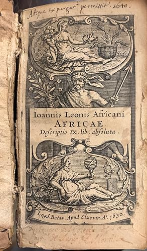 Immagine del venditore per Africae Descriptio IX lib. absoluta venduto da Librera Garca Prieto