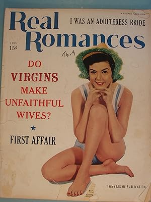 Seller image for Real Romances July 1956 for sale by PB&J Book Shop