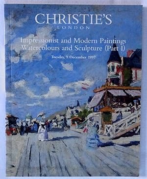 Impressionist and Modern Paintings, Watercolours and Sculpture ( Part I ), 9 December 1997, Chris...