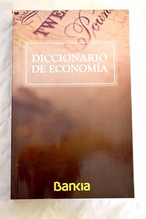 Imagen del vendedor de Diccionario de economía a la venta por Alcaná Libros