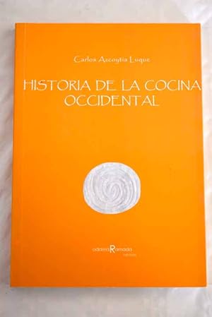 Imagen del vendedor de Historia de la cocina occidental a la venta por Alcan Libros