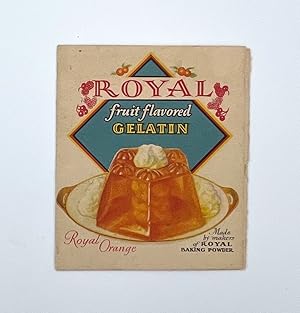 Royal Fruit Flavored Gelatin Royal Orange