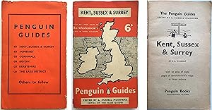 Kent, Sussex & Surrey. Famous Penguin 6d Guides Series