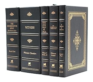 Imagen del vendedor de The Conservative Classics: The Conservative Mind from Burke to Eliot; God and Man at Yale; The Conservative Affirmation; In Defense of Freedom; Witness a la venta por James Cummins Bookseller, ABAA