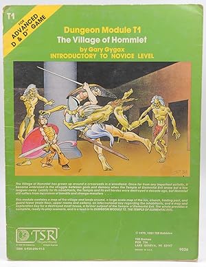 Imagen del vendedor de AD&D T1 The VIllage of Hommlet G+ a la venta por Chris Korczak, Bookseller, IOBA