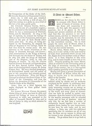 Image du vendeur pour A Visit to Mount Athos. An original article from The Antiquary Magazine, 1887. mis en vente par Cosmo Books